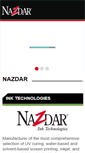 Mobile Screenshot of nazdar.com